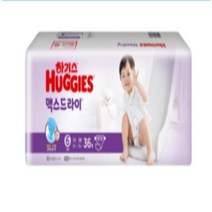 2021 신형 하기스 맥스드라이 밴드형 기저귀 남녀공용 점보형 6단계(14~19kg), 6단계 점보, 72매