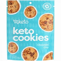 키스 마이 케토 쿠키 초콜릿 칩 2.25 oz 단일 가방