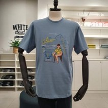 올젠 올젠 2021 여름 올리버 포켓 수피마 티셔츠 BL ZOB2TR1322