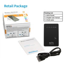 무선 라우터 인터넷 공유기 와이파이 미니 리피터 범위 확장기 브리지 액세스 포인트, 4.UK plug - with Retail Box