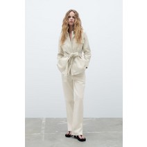 독일 자라 ZARA 벨트 디테일 데님 재킷