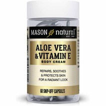 MASON NATURAL 메이슨내추럴 알로에 베라 비타민E Aloe Vera Vitamin 60정