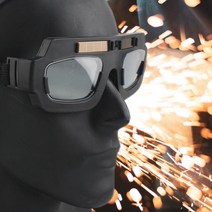 용접고글 용접보안경 자동 용접면 차광용접안경 눈보호 작업안경 카트리지포함