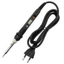 80W Electric Soldering Iron Kit Set Digital Temperature Adjustable Welding Tool Solder Tin With Ir, Set-1_220V EU Plug