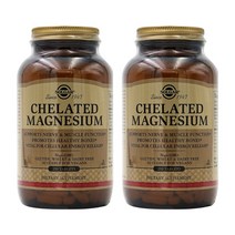 Solgar 킬레이트 마그네슘 Chelated Magnesium 250 Tablets 2병, 250정