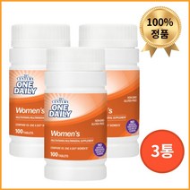 21세기 센트리 여성 멀티비타민 원 데일리 100정 비오틴 아연 칼슘 판토텐산 3통, 1개, 기본