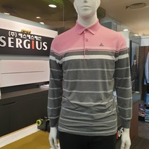 (주)에스에스패션 [세르지오] 피치 봄 카라 티셔츠 STSJCMK1333