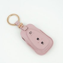 파라코리아 천연가죽 스마트키케이스 쉐보레용, 쉐보레타입A2, 파스텔핑크