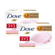 도브 뷰티바 핑크 비누, 100g, 8개