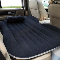 car air inflatable 여행 매트리스 침대 유니버설 뒷좌석 다기능 소파 베개 야외 캠핑 매트 쿠션 재고 있음, 어두운 회색, 협력사