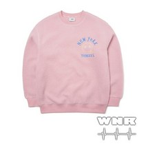 MLB) LIKE 스마일 후리스 메가 오버핏 맨투맨 3AMTF5516-50PKS