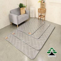 한솔명품 전기카페트 타일무늬 전기장판 1~4인용, 타일 183cm*230cm