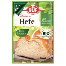 RUF 오가닉 이스트 9g 3개입 10팩 RUF organic yeast without emulsifier and without mixing