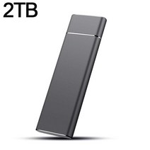 Portable SSD High Speed 2TB 1TB 500GB Type-C External Hard Drive 4TB 16TB USB 3.1 Storage Disks For, [07] Black 2TB
