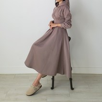 르엠마 루이스 기모 롱 원피스 MA-90027
