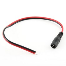 Coms DIY DC 전원 케이블 제작용 잭(F)/2선 SP379