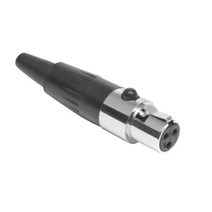 암페놀 AG3F 3핀 미니 XLR MINI (암) 커넥터 AMPHENOL [정품]