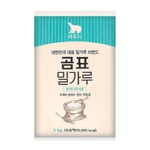 곰표 밀가루 중력다목적용, 3kg, 6개
