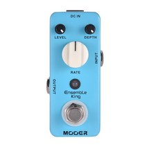 이펙터 일렉기타 베이스 Mooer MCH1 앙상블 킹 마이크로 페달 아날로그 코러스 기타 이펙트 트루 바이패스 부품 및 액세서리