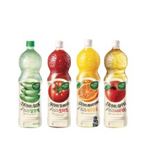 주스음료 12종 모음 1.5L 페트 4개 (토마토 망고 알로에 포도 오렌지 블루베리 당근 사과 고칼슘오렌지 타트체리 샤인머스켓), 샤인머스캣1.5Lx4
