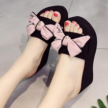 SAMARA 여름 통굽 슬리퍼 명품 스타일 패션 D596