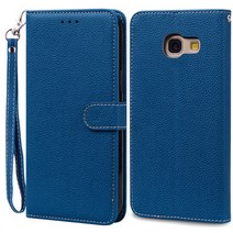 CASETIFY-ST 삼성 호환 갤럭시 A5 케이스 전화 A 5 510 520 A510F A520F 커버 Coque Fundas 쉘, [02] A5 A520 A520F, [18] Navy blue -Strap