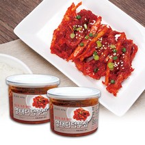 명태살 명태더덕 무침 속초별미 밥도둑 400g400gx2개, 명태더덕무침 400gx2개