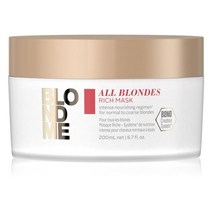 Schwarzkopf 슈바츠코프 Blondme 올 블론드 리치 마스크 헤어 200ml