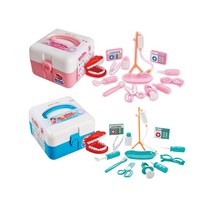 장난감 교구 오즈 치카치카 치과놀이(분홍/파랑), 분홍