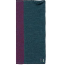 Smartwool 캠핑용품 스마트울 써멀 메리노 블록 게이터, One Size, Twilight Blue Heather