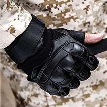 도매창고 HB 전술장갑 반장갑 헬스 스포츠장갑, 브라운