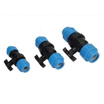 소제구 파이프 인터페이스 PE 밸브 20mm 25mm 32mm 집 개선 배관 피팅 관개 물 제어 스위치 1 개, 20mm-20mm