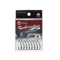 캣츠크로우 락피쉬 315 웜훅 볼락웜 옵셋훅 볼락바늘 배스 루어바늘 1세트