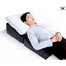 역류성 식도염 위산 베개 닥터 추천 역류완화베개 웨지필로우 경추베개 베이지 체크 커버입니다 TYSQXQ, 그레이 컬러