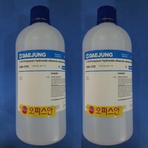 수산화칼륨에탄올용액 [kor-D.J SAM] 0.1mol Potassium hydroxide ethanolic standard solution(0.1N) (S/T) 500ML 1L
