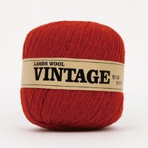 [슬로우플로우] 램스울 빈티지 75g 보카시 컬러 고급 lambs wool, 22 레드