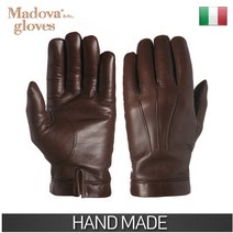 [MADOVA] 이태리 피렌체 마도바 핸드메이드 수입명품 남성가죽장갑(양가죽) 306W BROWN [Hand Made]