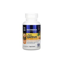 엔자이메디카 Digest Spectrum 다이제스트 스펙트럼 120캡슐 아밀라제 아밀레이스 프로테아제 리파아제 락타아제 말타아제 헤미 셀룰라아제 글루코아밀라아제 펙티나아제 DDP4, 1개, 120정