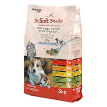 더독 닥터소프트 애견용 소프트사료, 6세트
