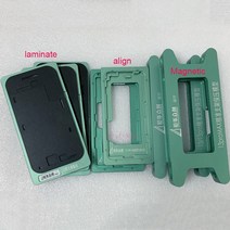 휴대폰 수리도구 매직 소프트 라미네이션 금형 7 인치 lcd는 삼성 호환 가장자리 곡선 전화 화면 수리를위한 패드를 Refurbish, [27] 12 12P Laminat