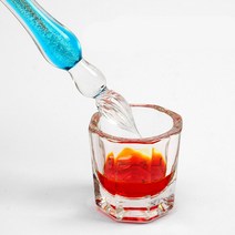 글라스펜 유리만년필 켈라그라피볼펜 잉크12개 세트 스카이