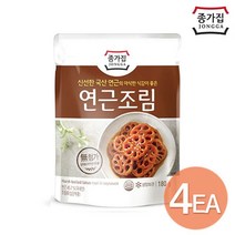 종가집 연근조림 180g x 4개