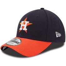 New Era MLB Road The League 9FORTY 조절 가능한 캡 4643216288, Houston Astros Alternate