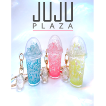 야광 키링 축광 얼음 레진 음료 열쇠고리, 2. 핑크