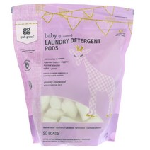Grab Green 세탁용 세제 포드 5개월 이상 유아 드리미 로즈우드 및 에센셜 오일 50회분 800g176lbs, One Color, One Size