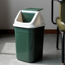 업소용 대용량 휴지통 25L 공원 관공서 화장실 쓰레기통, 테트라 정사각휴지통_25L 딥브라운