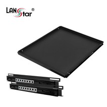 랜스타 LS-1200HB~2000HB 호환 슬라이드 선반 블랙 허브랙 액세서리 LS-SSHE-1220HB