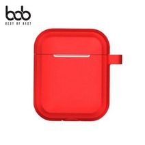 [에이치플러스몰] bob 또아 에어팟 야광 범퍼케이스+버클+스트랩 3SET, 옵션:유선충전용에어팟 / 색상:옐로우(스티커증정)