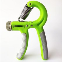 악력기 운동 지압 악력측정기 핸드 손목 그립 훈련 완력기 헬스기구, Plain green only 1