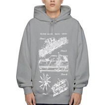 한국관리기 미니관리 콤바인결합 수확기 블레이드 까마귀 후드 농장 장비 농업 옥수수 인쇄 남성 겉옷, 07 Light gray_04 L